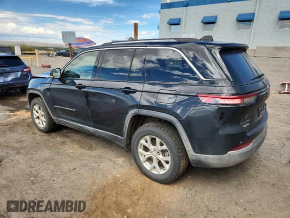2023 Jeep Grand Cherokee Limited с VIN 1C4RJHBG8PC510361, выставлен на аукционе Copart как лот 84289745 с пробегом 63 500 миль миль и Списание • Salvage title. История ставок и продаж доступна на DreamBid. Изображение 2.