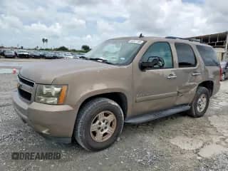 2007 Chevrolet Tahoe LS with VIN 1GNFC13C67R387728, listed as a Copart auction lot 62827105 with 163,140 mi miles and Salvage title. Bid and sale history available at DreamBid. Image 1.
