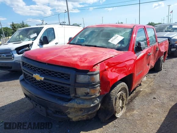 ✅ 2014 Chevrolet Silverado 1500 Work Truck • VIN: 3GCUKPEH0EG197693 • Lot: 42784244. Listed on IAAI with 77,063 mi. Free auction sales archive from the USA and detailed vehicle history report at DreamBid. Image 2.