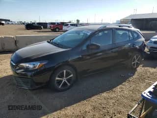 2020 Subaru Impreza Premium with VIN 4S3GTAD65L3710718, listed as a Copart auction lot 63099845 with 39,689 mi miles and Non repairable. Bid and sale history available at DreamBid. Image 1.