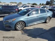 ✅ 2015 Hyundai Sonata Sport • VIN: 5NPE34AF5FH047477 • Лот: 82531095. Опубликован ранее на Copart с пробегом 123 280 миль. Бесплатный доступ к архиву аукционных продаж из США и подробный отчёт об истории автомобиля на DreamBid. Изображение 1.