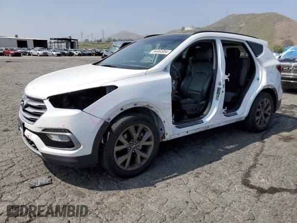 ✅ 2017 Hyundai Santa Fe Ultimate • VIN: 5XYZW4LA5HG483847 • Лот: 54464954. Опубликован ранее на Copart с пробегом 63 778 миль. Бесплатный доступ к архиву аукционных продаж из США и подробный отчёт об истории автомобиля на DreamBid. Изображение 1.