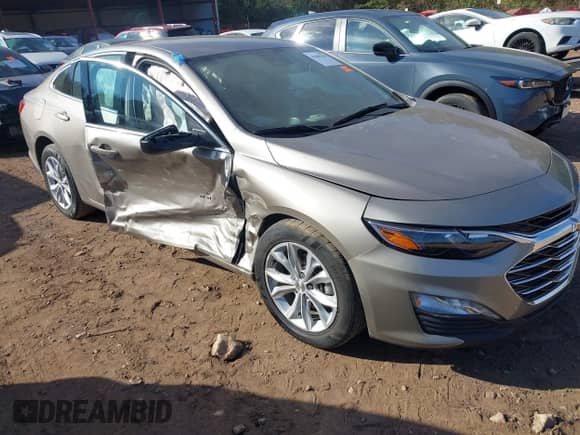 2024 Chevrolet Malibu LT with VIN 1G1ZD5ST3RF223457, listed as a IAAI auction lot 43604283 with 48,411 mi miles and . Bid and sale history available at DreamBid. Image 1.