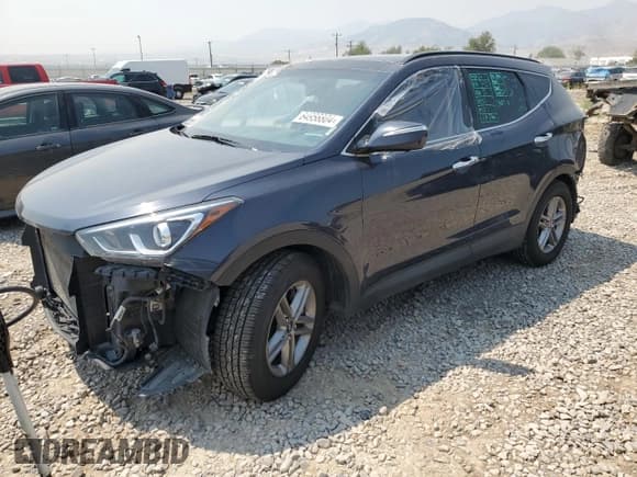 ✅ 2017 Hyundai Santa Fe 2.4L • VIN: 5XYZUDLB5HG448868 • Лот: 64958804. Опубликован ранее на Copart с пробегом 103 076 миль. Бесплатный доступ к архиву аукционных продаж из США и подробный отчёт об истории автомобиля на DreamBid. Изображение 1.