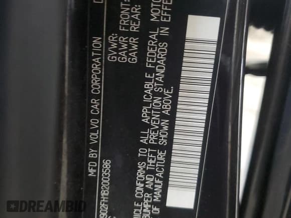 ✅ 2011 Volvo S60 • VIN: YV1902FH1B2003586 • Lot: 81671865. Wystawiony na Copart z przebiegiem 239 758 mil. Bezpłatny archiwum sprzedaży aukcyjnych z USA i szczegółowy raport historii pojazdu na DreamBid. Zdjęcie 12.