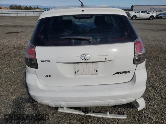 ✅ 2007 Toyota Matrix XR • VIN: 2T1KR32EX7C655503 • Lot: 86323535. Listed on Copart with 163,509 mi. Free auction sales archive from the USA and detailed vehicle history report at DreamBid. Image 6.