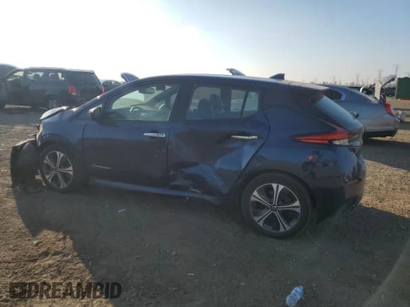 ✅ 2019 Nissan LEAF SL • VIN: 1N4AZ1CP1KC303434 • Lot: 90366045. Listed on Copart with 40,812 mi. Free auction sales archive from the USA and detailed vehicle history report at DreamBid. Image 2.