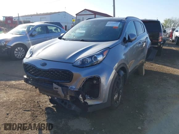 ✅ 2021 Kia Sportage S • VIN: KNDP63AC6M7857055 • Lot: 43333015. Listed on IAAI with 63,673 mi. Free auction sales archive from the USA and detailed vehicle history report at DreamBid. Image 18.