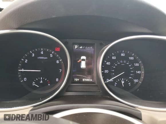 ✅ 2017 Hyundai Santa Fe Ultimate • VIN: 5XYZWDLA9HG385131 • Lot: 71004215. Wystawiony na Copart z przebiegiem 97 094 mil. Bezpłatny archiwum sprzedaży aukcyjnych z USA i szczegółowy raport historii pojazdu na DreamBid. Zdjęcie 9.