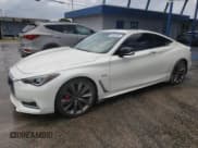 ✅ 2019 Infiniti Q60 Red Sport 400 • VIN: JN1FV7EK8KM360453 • Lot: 83833905. Listed on Copart with 15,555 mi. Free auction sales archive from the USA and detailed vehicle history report at DreamBid. Image 1.