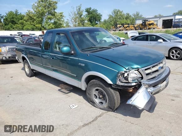✅ 1997 Ford F-150 • VIN: 1FTDX1766VNA26612 • Lot: 65396755. Listed on Copart with 148,640 mi. Free auction sales archive from the USA and detailed vehicle history report at DreamBid. Image 4.