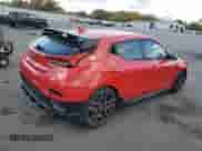 2020 Hyundai Veloster z VIN KMHT36AH2LU003485, wystawiony jako Copart lot #76160994 z przebiegiem Nie podano mil oraz Szkoda całkowita • Salvage title. Historia ofert i sprzedaży dostępna na DreamBid. Obrazek 3.