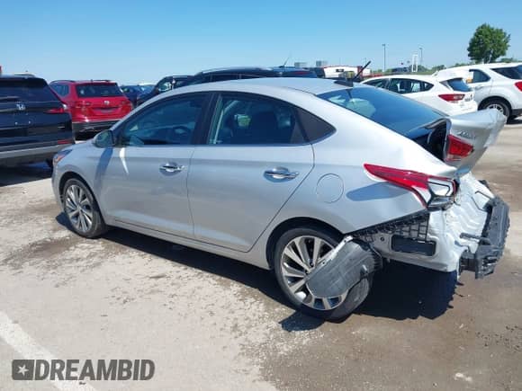 2022 Hyundai Accent Limited z VIN 3KPC34A6XNE179984, wystawiony jako IAAI lot #42356523 z przebiegiem 30 503 mil mil oraz . Historia ofert i sprzedaży dostępna na DreamBid. Obrazek 15.