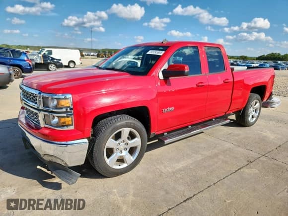 ✅ 2014 Chevrolet Silverado 1500 LT • VIN: 1GCRCREC5EZ266087 • Lot: 82095695. Listed on Copart with 107,441 mi. Free auction sales archive from the USA and detailed vehicle history report at DreamBid. Image 1.