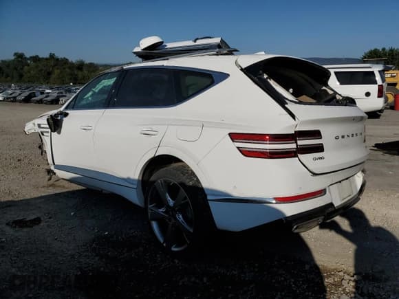 ✅ 2023 Genesis GV80 • VIN: KMUHBDSBXPU121198 • Lot: 80626085. Wystawiony na Copart z przebiegiem 70 676 mil. Bezpłatny archiwum sprzedaży aukcyjnych z USA i szczegółowy raport historii pojazdu na DreamBid. Zdjęcie 2.