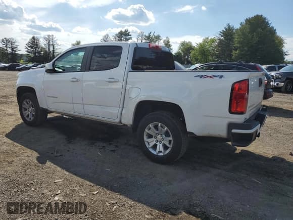 ✅ 2021 Chevrolet Colorado 4WD LT • VIN: 1GCGTCEN1M1294357 • Lot: 56466535. Listed on Copart with 71,696 mi. Free auction sales archive from the USA and detailed vehicle history report at DreamBid. Image 2.