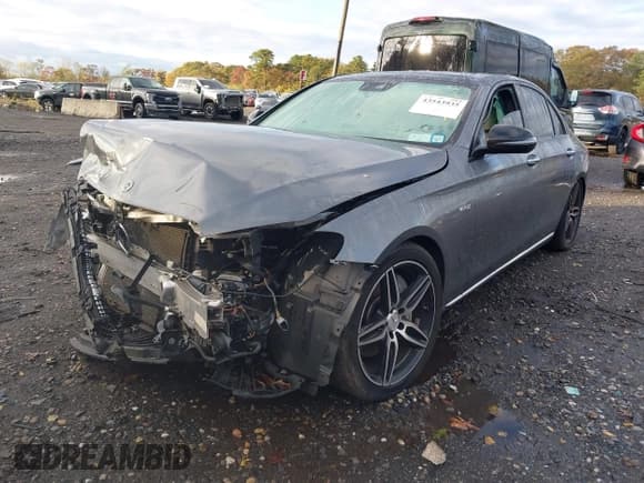 ✅ 2018 Mercedes-Benz E 43 AMG • VIN: WDDZF6EB7JA470577 • Lot: 43543935. Listed on IAAI with 74,626 mi. Free auction sales archive from the USA and detailed vehicle history report at DreamBid. Image 2.