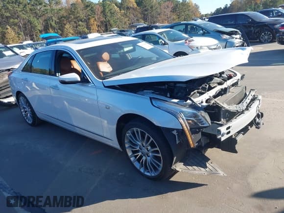 ✅ 2018 Cadillac CT6 Premium Luxury AWD • VIN: 1G6KG5RS1JU158978 • Lot: 43629991. Listed on IAAI with 72,603 mi. Free auction sales archive from the USA and detailed vehicle history report at DreamBid. Image 1.
