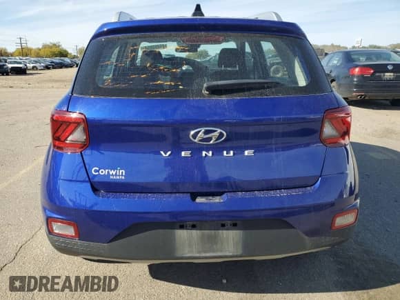 2022 Hyundai Venue SEL с VIN KMHRC8A3XNU161926, выставлен на аукционе Copart как лот 77462654 с пробегом 56 693 миль миль и Списание • Salvage title. История ставок и продаж доступна на DreamBid. Изображение 6.