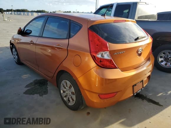 ✅ 2015 Hyundai Accent GS • VIN: KMHCT5AE7FU233575 • Лот: 74762314. Опубликован ранее на Copart с пробегом 107 526 миль. Бесплатный доступ к архиву аукционных продаж из США и подробный отчёт об истории автомобиля на DreamBid. Изображение 2.