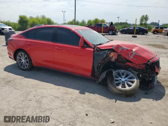 ✅ 2020 Cadillac CT5 V-Series • VIN: 1G6DV5RW3L0124715 • Lot: 63897525. Listed on Copart with Not provided. Free auction sales archive from the USA and detailed vehicle history report at DreamBid. Image 4.