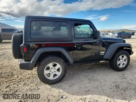 ✅ 2019 Jeep Wrangler Sport S • VIN: 1C4GJXAN7KW501367 • Lot: 92855165. Listed on Copart with 34,853 mi. Free auction sales archive from the USA and detailed vehicle history report at DreamBid. Image 3.