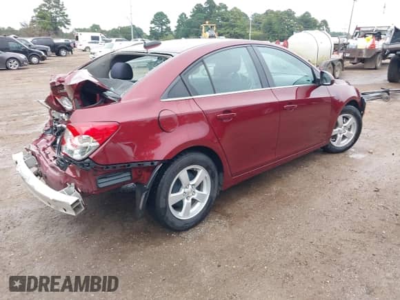 2016 Chevrolet Cruze LT with VIN 1G1PE5SB5G7179058, listed as a IAAI auction lot 43495726 with 108,491 mi miles and . Bid and sale history available at DreamBid. Image 4.