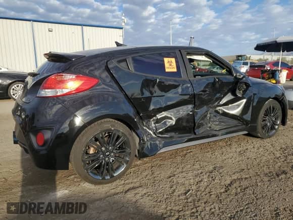 2016 Hyundai Veloster Turbo z VIN KMHTC6AE5GU294186, wystawiony jako Copart lot #72342574 z przebiegiem 121 630 mil mil oraz Szkoda całkowita • Salvage title. Historia ofert i sprzedaży dostępna na DreamBid. Obrazek 3.