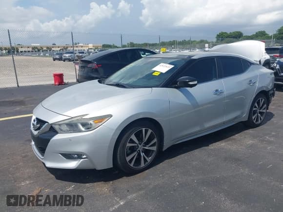 ✅ 2017 Nissan Maxima S • VIN: 1N4AA6AP2HC414901 • Lot: 42922523. Listed on IAAI with 99,810 mi. Free auction sales archive from the USA and detailed vehicle history report at DreamBid. Image 2.
