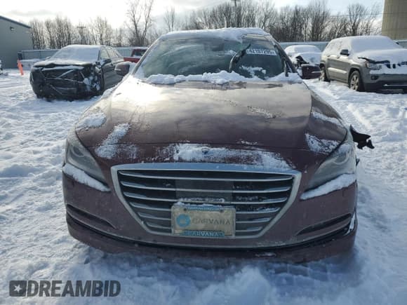 ✅ 2015 Hyundai Genesis 3.8L • VIN: KMHGN4JE1FU037038 • Lot: 42107295. Wystawiony na Copart z przebiegiem 76 484 mil. Bezpłatny archiwum sprzedaży aukcyjnych z USA i szczegółowy raport historii pojazdu na DreamBid. Zdjęcie 5.