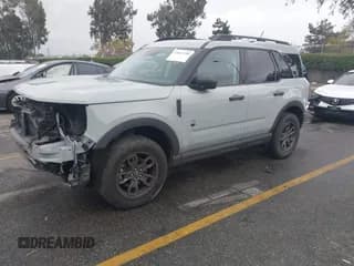 ✅ 2022 Ford Bronco Sport Big Bend • VIN: 3FMCR9B6XNRE15483 • Лот: 43687198. Опубликован ранее на IAAI с пробегом 33 395 миль. Бесплатный доступ к архиву аукционных продаж из США и подробный отчёт об истории автомобиля на DreamBid. Изображение 2.