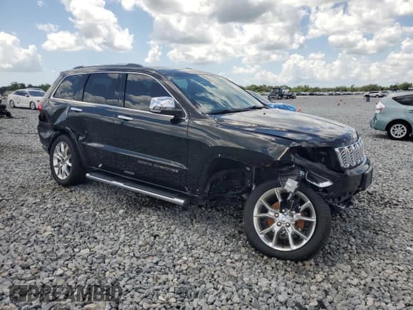 ✅ 2018 Jeep Grand Cherokee Overland • VIN: 1C4RJECG2JC142974 • Lot: 70103545. Listed on Copart with 61,483 mi. Free auction sales archive from the USA and detailed vehicle history report at DreamBid. Image 4.