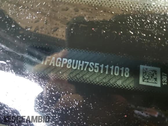 ✅ 2025 Ford Mustang EcoBoost Premium • VIN: 1FAGP8UH7S5111018 • Lot: 90645605. Listed on Copart with 10,057 mi. Free auction sales archive from the USA and detailed vehicle history report at DreamBid. Image 12.