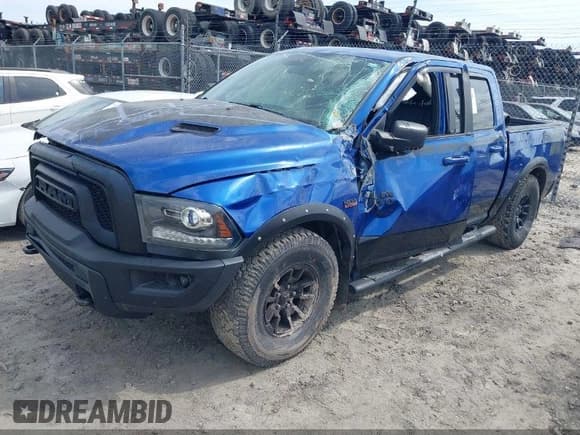 ✅ 2018 Ram 1500 Rebel • VIN: 1C6RR7YT6JS102064 • Лот: 43589961. Опубликован ранее на IAAI с пробегом 87 170 миль. Бесплатный доступ к архиву аукционных продаж из США и подробный отчёт об истории автомобиля на DreamBid. Изображение 2.