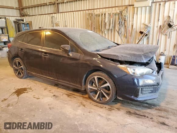 ✅ 2020 Subaru Impreza Special Sports • VIN: 4S3GTAJ69L1715856 • Lot: 82306884. Listed on Copart with 75,095 mi. Free auction sales archive from the USA and detailed vehicle history report at DreamBid. Image 4.