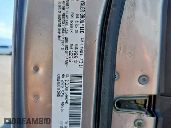 ✅ 2013 Dodge Charger Police • VIN: 2C3CDXAT1DH660296 • Lot: 85577805. Listed on Copart with 153,591 mi. Free auction sales archive from the USA and detailed vehicle history report at DreamBid. Image 12.