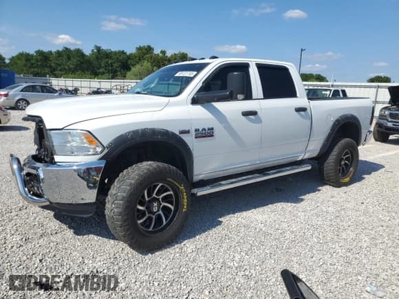 ✅ 2017 Ram 2500 Tradesman • VIN: 3C6UR5CJ2HG558956 • Lot: 69131745. Listed on Copart with 166,784 mi. Free auction sales archive from the USA and detailed vehicle history report at DreamBid. Image 1.