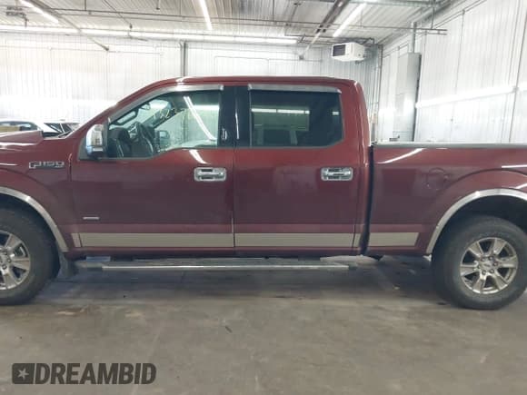 ✅ 2016 Ford F-150 Lariat • VIN: 1FTFW1EG8GKG00283 • Lot: 43237609. Listed on IAAI with 177,520 mi. Free auction sales archive from the USA and detailed vehicle history report at DreamBid. Image 15.