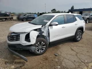 ✅ 2025 Chevrolet Equinox FWD LT • VIN: 3GNAXHEGXSL190889 • Lot: 63204205. Wystawiony na Copart z przebiegiem 1 151 mil. Bezpłatny archiwum sprzedaży aukcyjnych z USA i szczegółowy raport historii pojazdu na DreamBid. Zdjęcie 1.