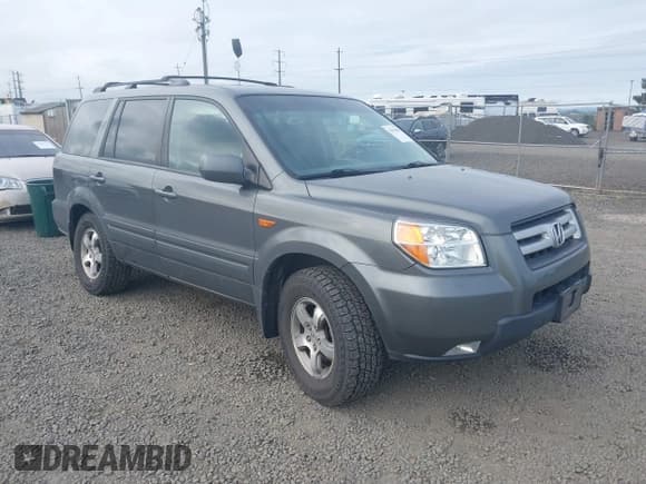 ✅ 2007 Honda Pilot EX-L • VIN: 2HKYF18737H519100 • Lot: 42279090. Listed on IAAI with 229,905 mi. Free auction sales archive from the USA and detailed vehicle history report at DreamBid. Image 1.