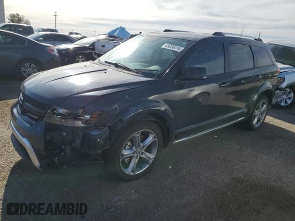 ✅ 2017 Dodge Journey Crossroad • VIN: 3C4PDCGB7HT706585 • Лот: 49036114. Опубликован ранее на Copart с пробегом 111 726 миль. Бесплатный доступ к архиву аукционных продаж из США и подробный отчёт об истории автомобиля на DreamBid. Изображение 1.