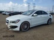 ✅ 2015 Mercedes-Benz CLA 45 AMG • VIN: WDDSJ5CB1FN261218 • Lot: 56298445. Wystawiony na Copart z przebiegiem 91 110 mil. Bezpłatny archiwum sprzedaży aukcyjnych z USA i szczegółowy raport historii pojazdu na DreamBid. Zdjęcie 1.