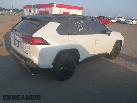 ✅ 2023 Toyota RAV4 Hybrid XSE • VIN: JTME6RFV0PD548322 • Lot: 43225817. Listed on IAAI with 43,480 mi. Free auction sales archive from the USA and detailed vehicle history report at DreamBid. Image 4.