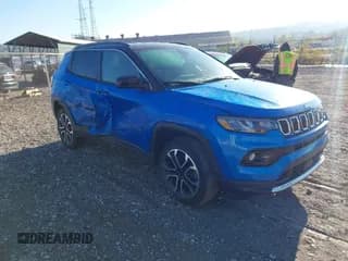 ✅ 2024 Jeep Compass Limited • VIN: 3C4NJDCN6RT579478 • Lot: 43399167. Wystawiony na IAAI z przebiegiem 12 584 mil. Bezpłatny archiwum sprzedaży aukcyjnych z USA i szczegółowy raport historii pojazdu na DreamBid. Zdjęcie 1.