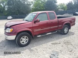 ✅ 2002 Toyota Tundra Limited • VIN: 5TBRT38192S270737 • Lot: 57826525. Listed on Copart with 194,228 mi. Free auction sales archive from the USA and detailed vehicle history report at DreamBid. Image 1.