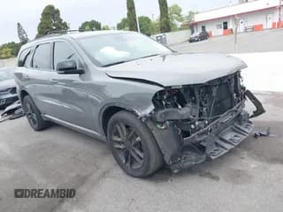 ✅ 2023 Dodge Durango GT Plus • VIN: 1C4RDHDG8PC551884 • Лот: 42033893. Опубликован ранее на IAAI с пробегом 43 370 миль. Бесплатный доступ к архиву аукционных продаж из США и подробный отчёт об истории автомобиля на DreamBid. Изображение 1.