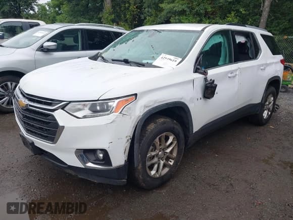 ✅ 2018 Chevrolet Traverse LT Cloth • VIN: 1GNERGKWXJJ127752 • Lot: 42949619. Listed on IAAI with 81,449 mi. Free auction sales archive from the USA and detailed vehicle history report at DreamBid. Image 2.