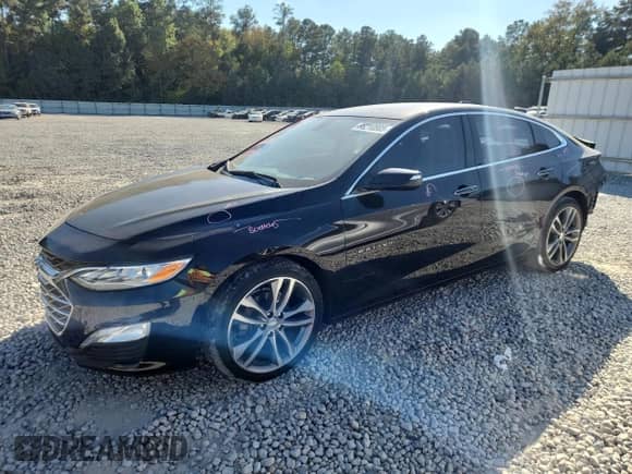 2020 Chevrolet Malibu Premier with VIN 1G1ZE5SX3LF054547, listed as a Copart auction lot 86210505 with 107,981 mi miles and Salvage title. Bid and sale history available at DreamBid. Image 1.