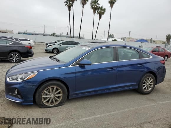 ✅ 2018 Hyundai Sonata SE • VIN: 5NPE24AFXJH674283 • Lot: 47913913. Listed on Copart with 39,794 mi. Free auction sales archive from the USA and detailed vehicle history report at DreamBid. Image 1.