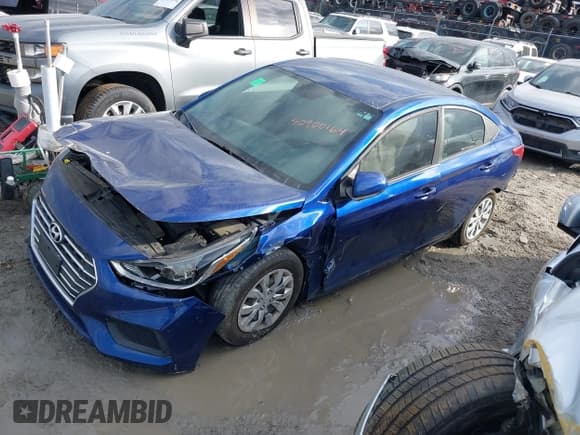 ✅ 2021 Hyundai Accent SE • VIN: 3KPC24A60ME143285 • Лот: 40900164. Опубликован ранее на IAAI с пробегом 68 571 миль. Бесплатный доступ к архиву аукционных продаж из США и подробный отчёт об истории автомобиля на DreamBid. Изображение 2.